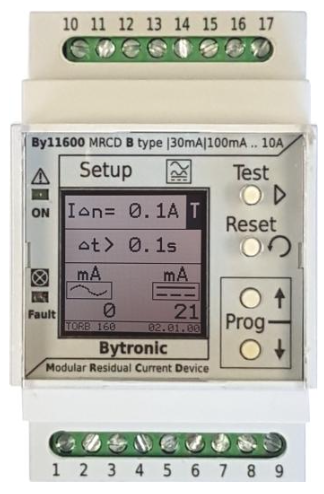 [BY11600 + TORB 80] RCD Type B - Electronic + Torb 80